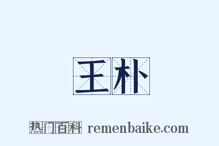 王朴是什么意思的图片